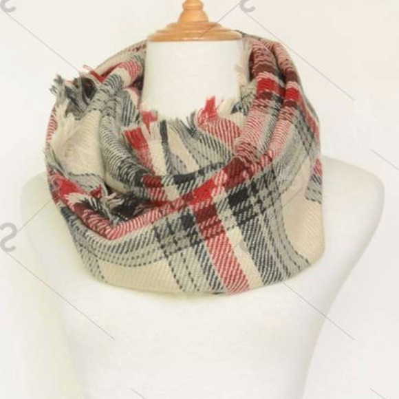 FLASH SALE⚡️Plaid Blanket Scarf - ONLY 1 LEFT - Picture 4 of 4